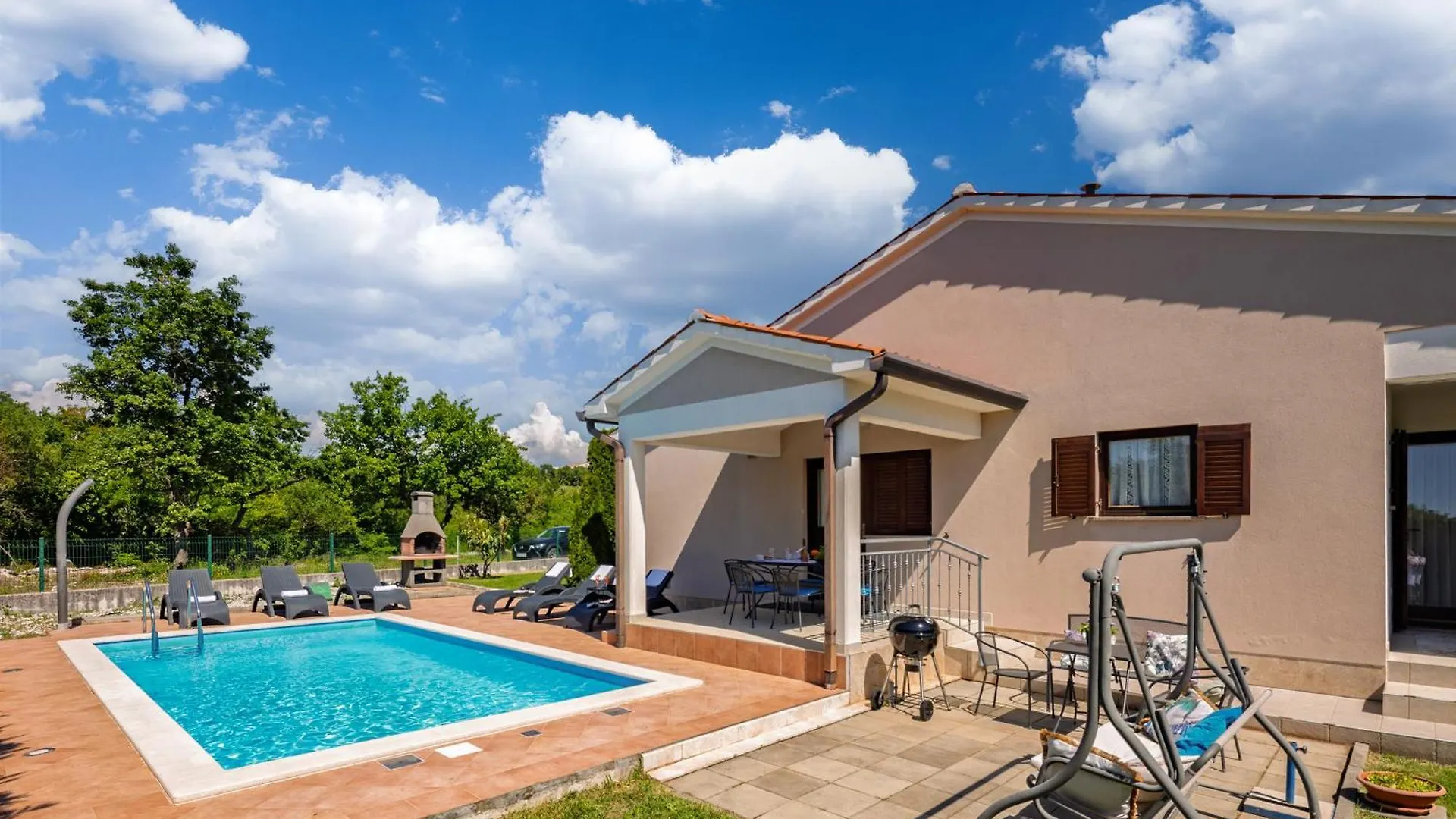 Casa Celeste With Private Pool - Happy Rentals Labin  0*, Labin (Istria) Croatie